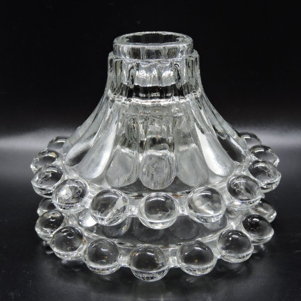 Vintage Anchor Hocking Berwick Boopie Candle Holder - Set of 2